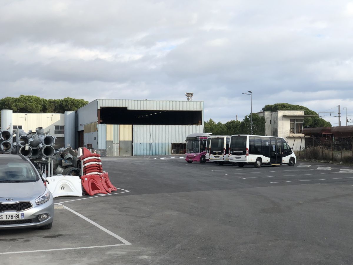 Extension du dépot Palm Bus  30.11.2020