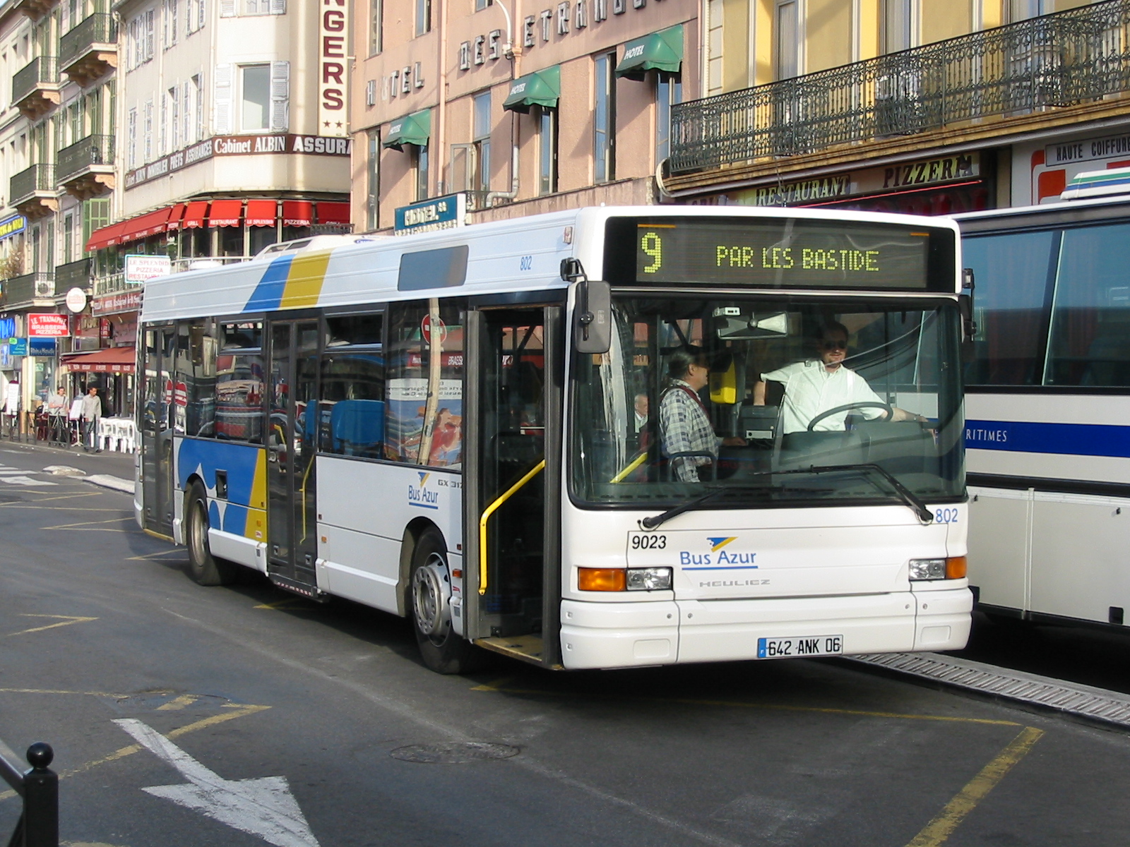 Gx317 n° 9023 de la CTL-STAVS, Gare de Cannes