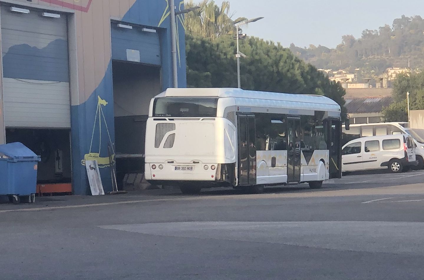 Palm Bus 420 change de couleur