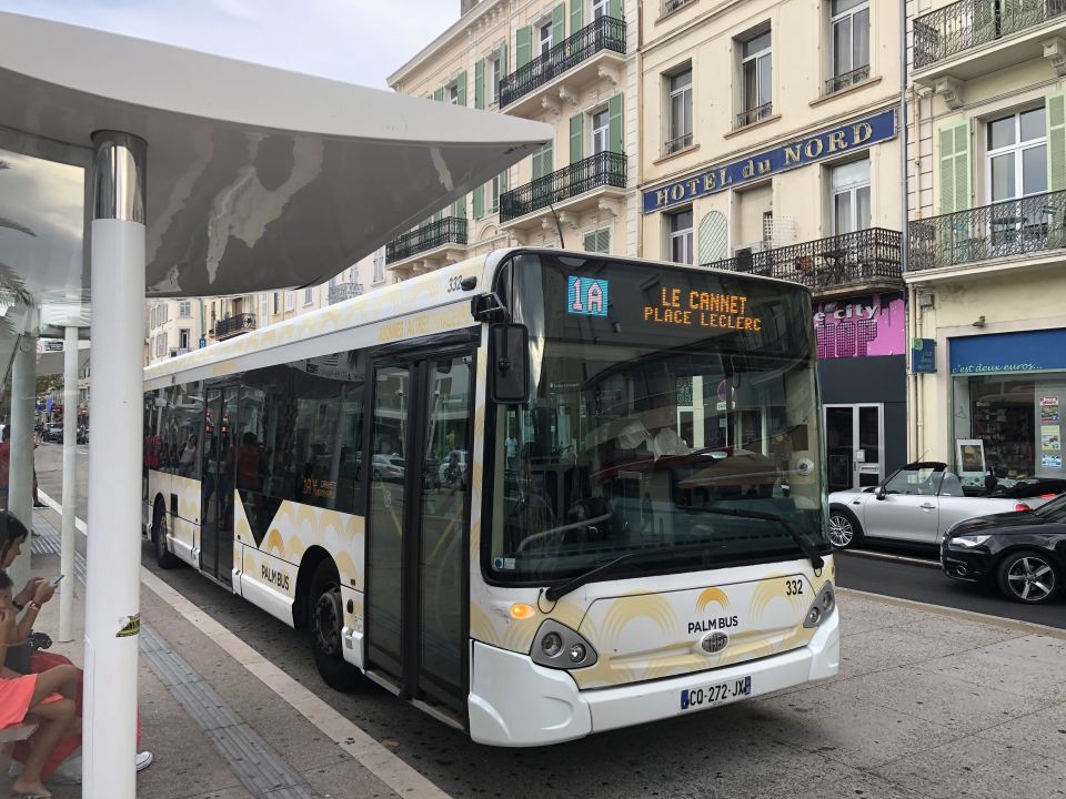 Palm 332, ligne 1A, Gare de Cannes