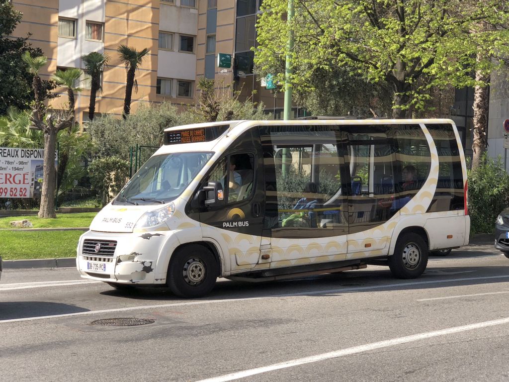 Palm Bus 552 Cannes